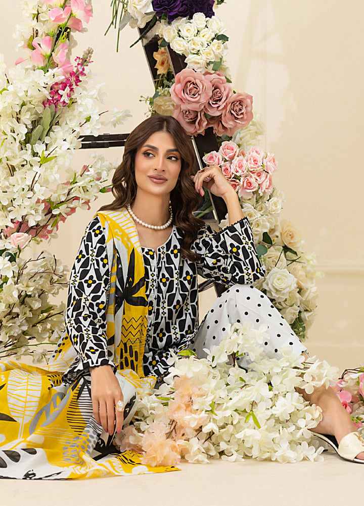 Salina by Regalia Textiles Unstitched Digital Printed Lawn 3 Piece Suit RG26SUVII D-4 - Summer Collection