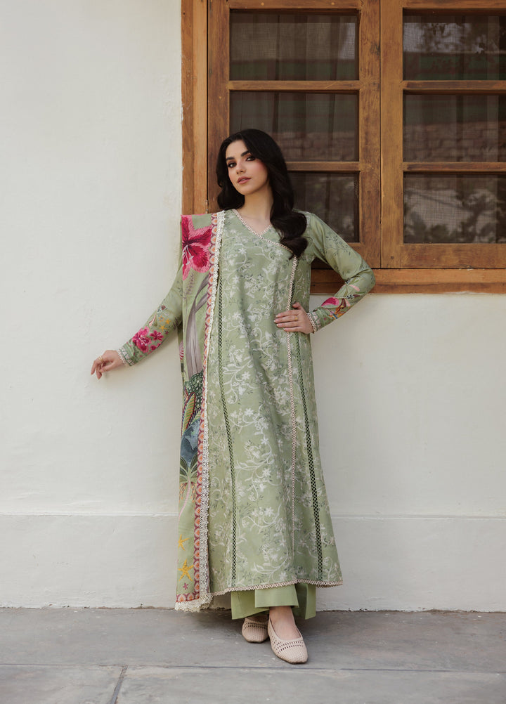 Zync by Florent Whispers Unstitched Embroidered Modal 3 Piece FL25WW FL-6A - Winter Collection