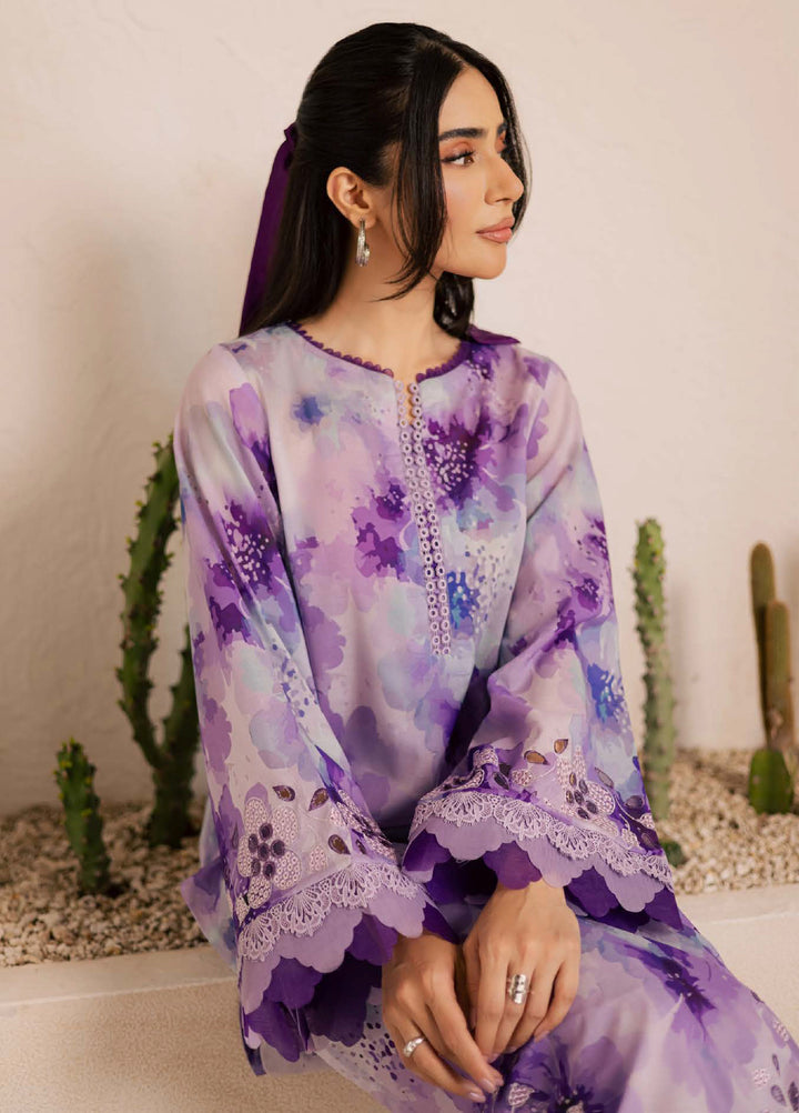 Ballerina by Nureh Unstitched Chikankari Embroidered Lawn 2 Piece Suit NU26UBCL NU2-202 - Summer Collection