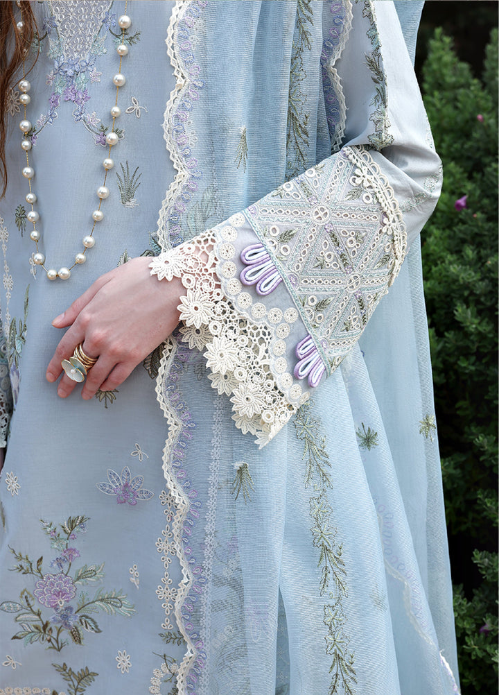 Belle Saison by Esmel Unstitched Embroidered Lawn 3 Piece Suit EML26ULB Odette EUNSS260204 - Festive Collection