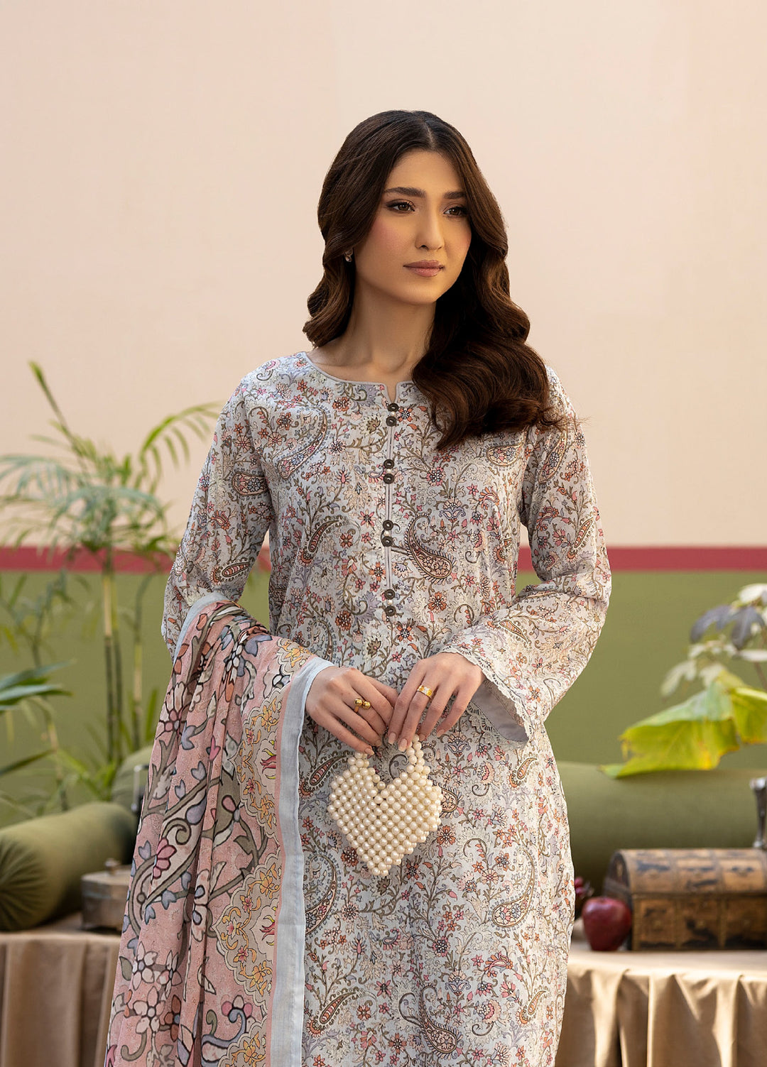 Salina by Regalia Textile Unstitched Printed Lawn 3 Piece Suit RG26PUS D-2 - Summer Collection