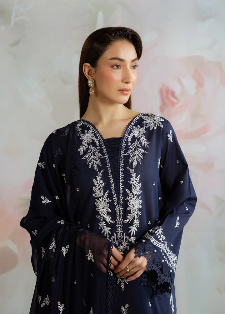 Core by Daria Clothing Unstitched Embroidered Lawn 3 Piece Suit DC26UCL DA-76 - Summer Collection