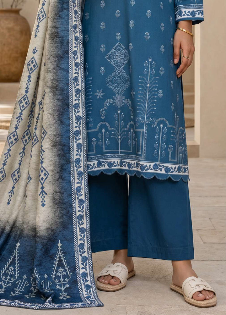 Zellbury Unstitched Printed Lawn 3 Piece Suit ZB26UCVII WUS26X38056 - Casual Collection