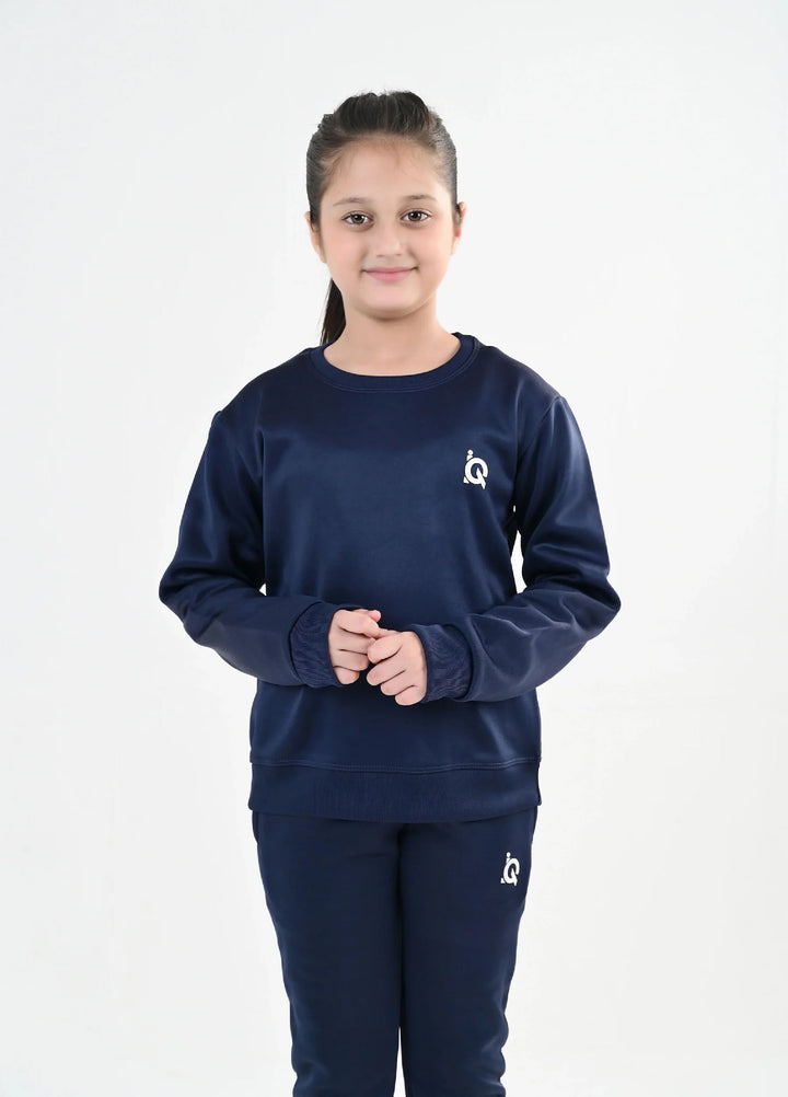 IQ Exclusive Kids Track Suit Fleece 2 PieceComfort Sweatshirt Tracksuit-Unisex Kids - Winter Collection