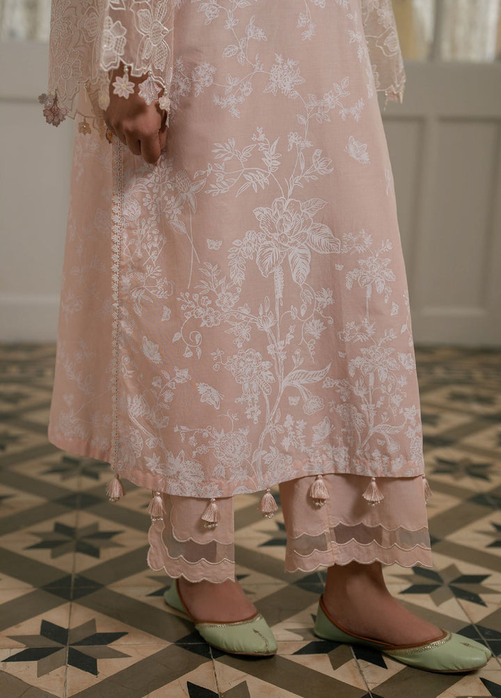 Mahiri by Cross Stitch Unstitched Embroidered Lawn 3 Piece Suit CS26UM D-3 PASTEL MELODY - Summer Collection