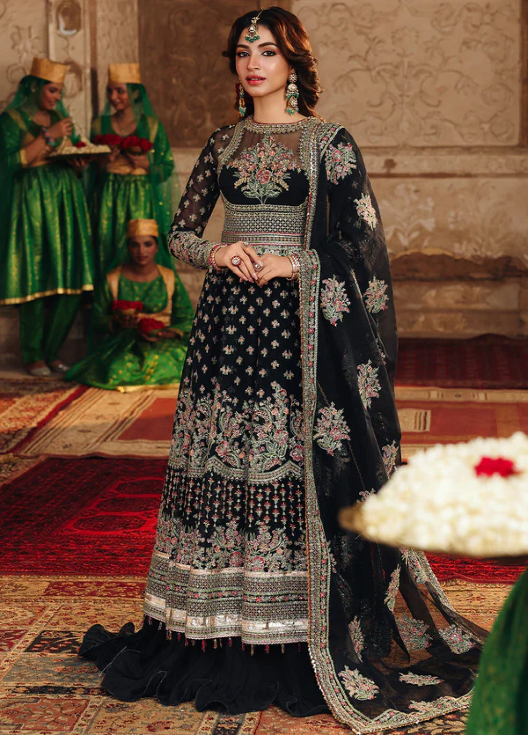 Silsila by Meeral Pret Embroidered Organza 3 Piece Meharbano - Festive Collection