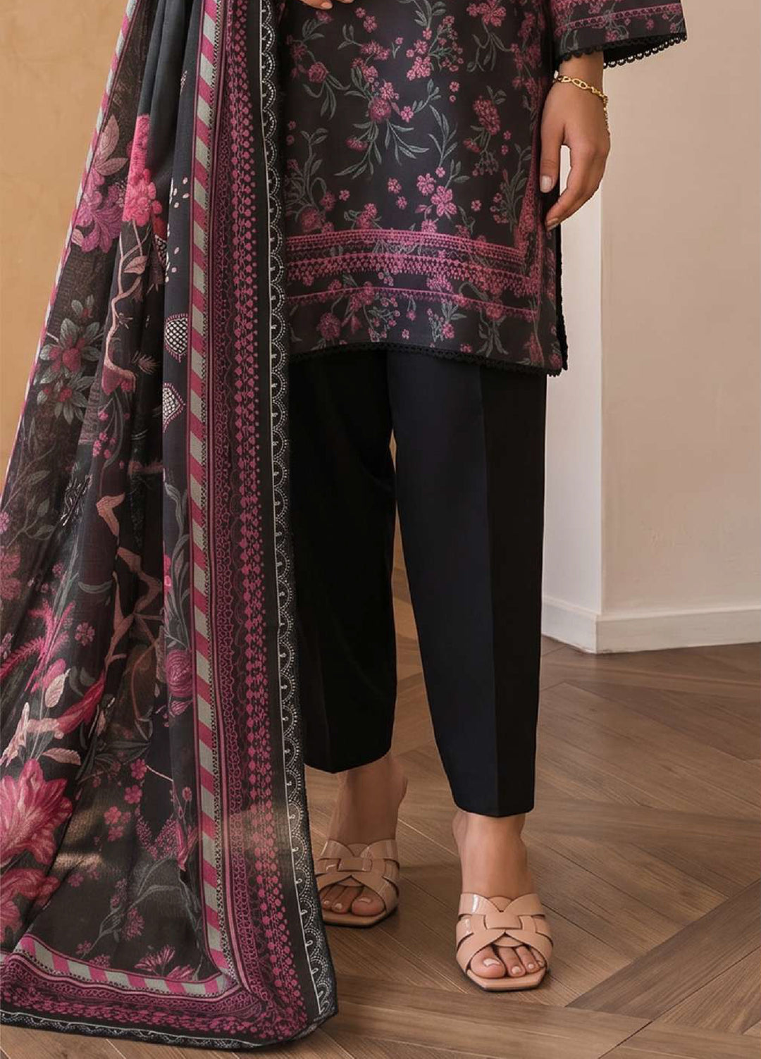 Zellbury Unstitched Printed Lawn 3 Piece Suit ZB26UCVII WUS26X30816 - Casual Collection