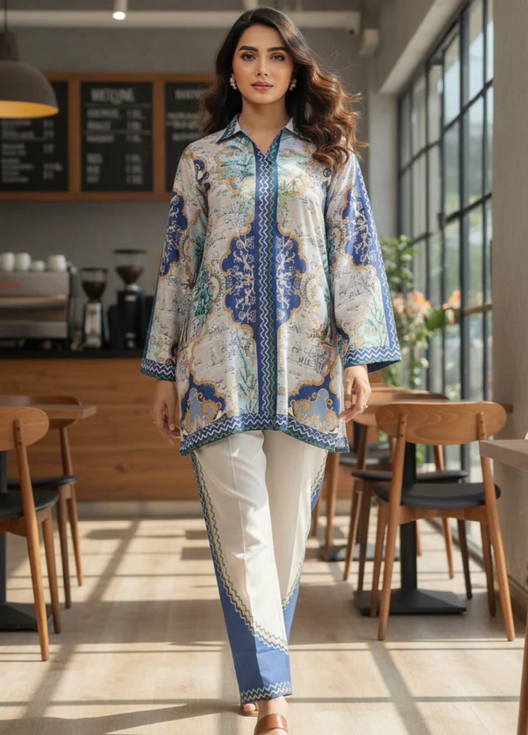 Nairah Women Pret Printed Cambric Suit NAH26PN ZAGREB - Spring Collection