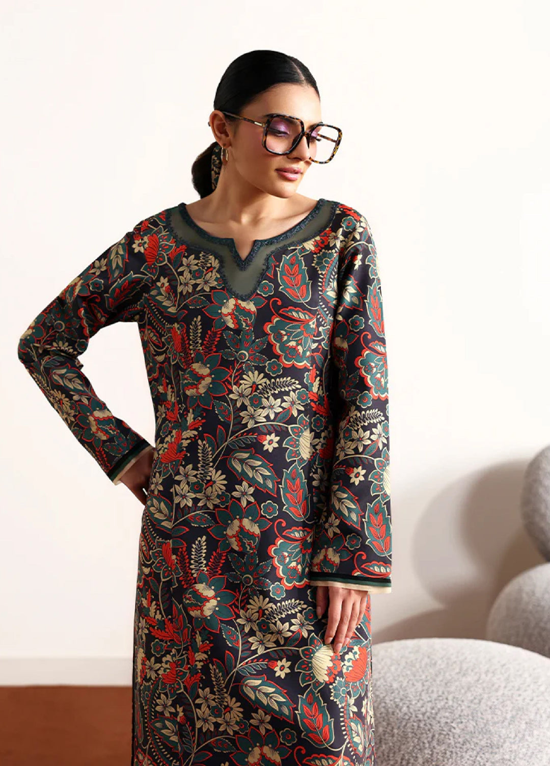 Basics by Gulaal Pret Embroidered Poly Lawn 2 Piece PL-14 Terrie - Summer Collection