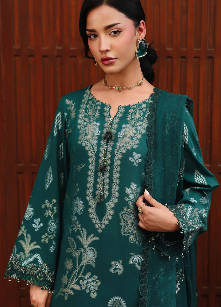 Maya by Nureh Unstitched Embroidered Jacquard 3 Piece Suit NU26UJM NJ-110 - Casual Collection