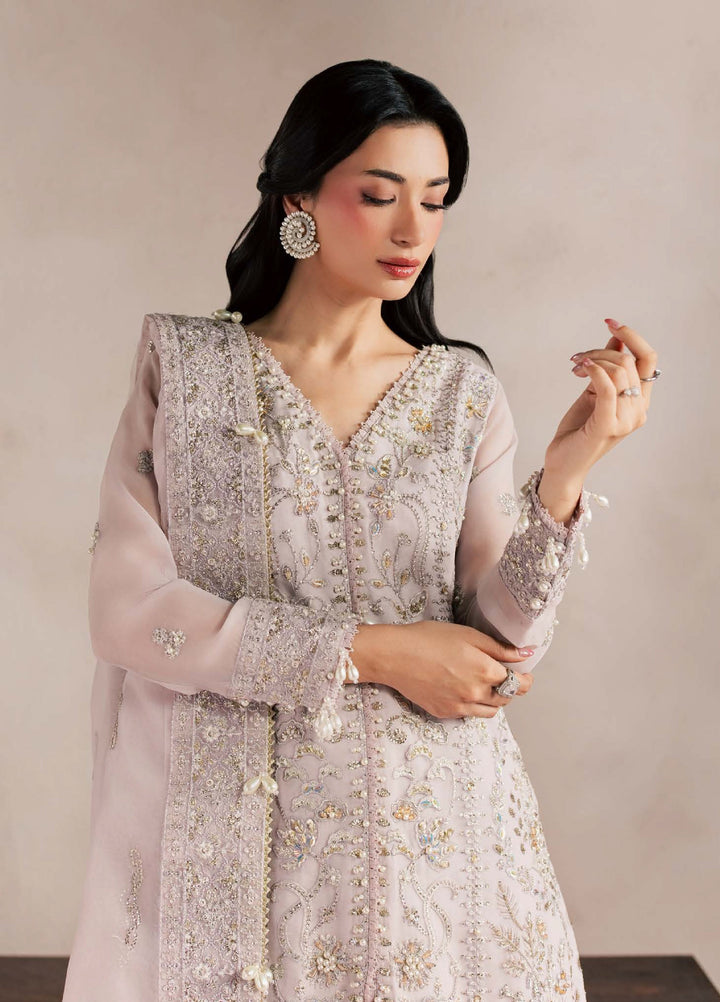 Sorelle by Aylin Unstitched Hand work Organza 3 Piece Suit AY26US Elara - Festive Collection