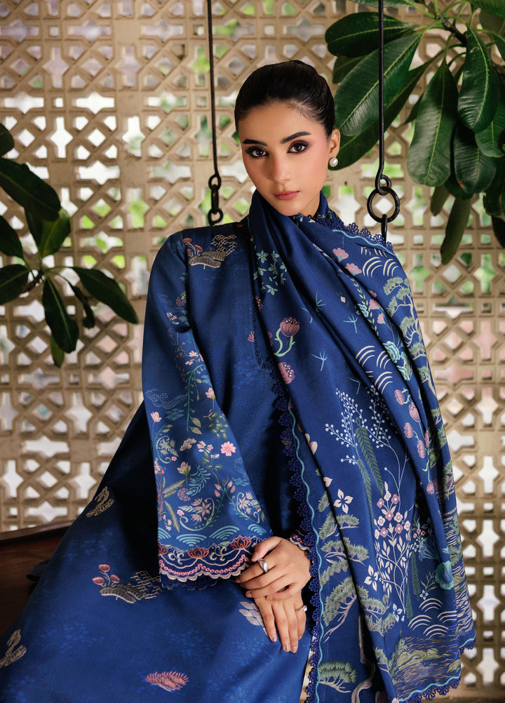 Zync by Florent Whispers Unstitched Embroidered Modal 3 Piece FL25WW FL-9B - Winter Collection