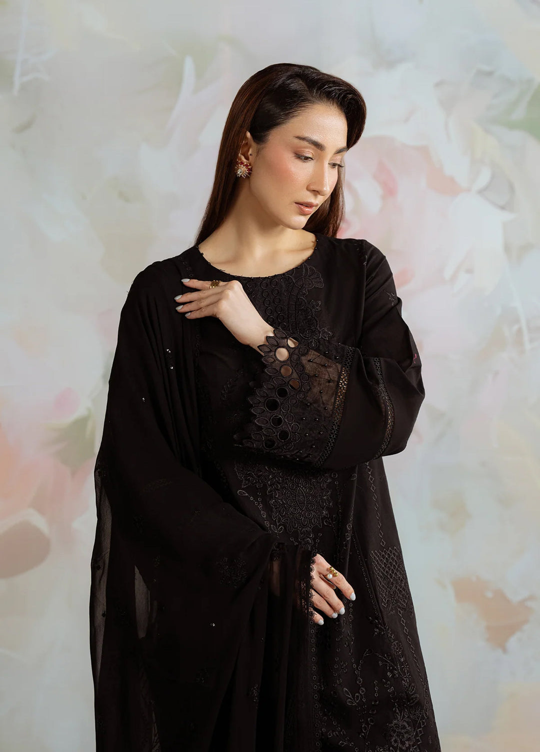 Core by Daria Clothing Unstitched Embroidered Lawn 3 Piece Suit DC26UCL DA-78 - Summer Collection