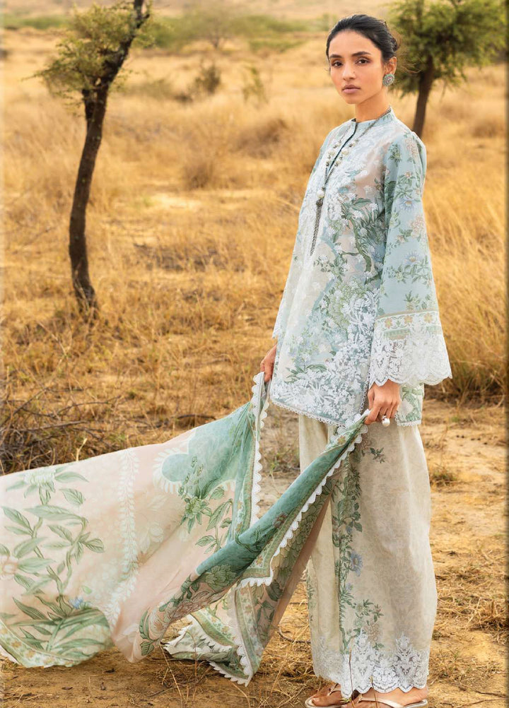 Zainab Chottani Unstitched Embroidered Luxury Lawn 3 Piece Suit ZC26ULZ D-8 LIYANA - Summer Collection