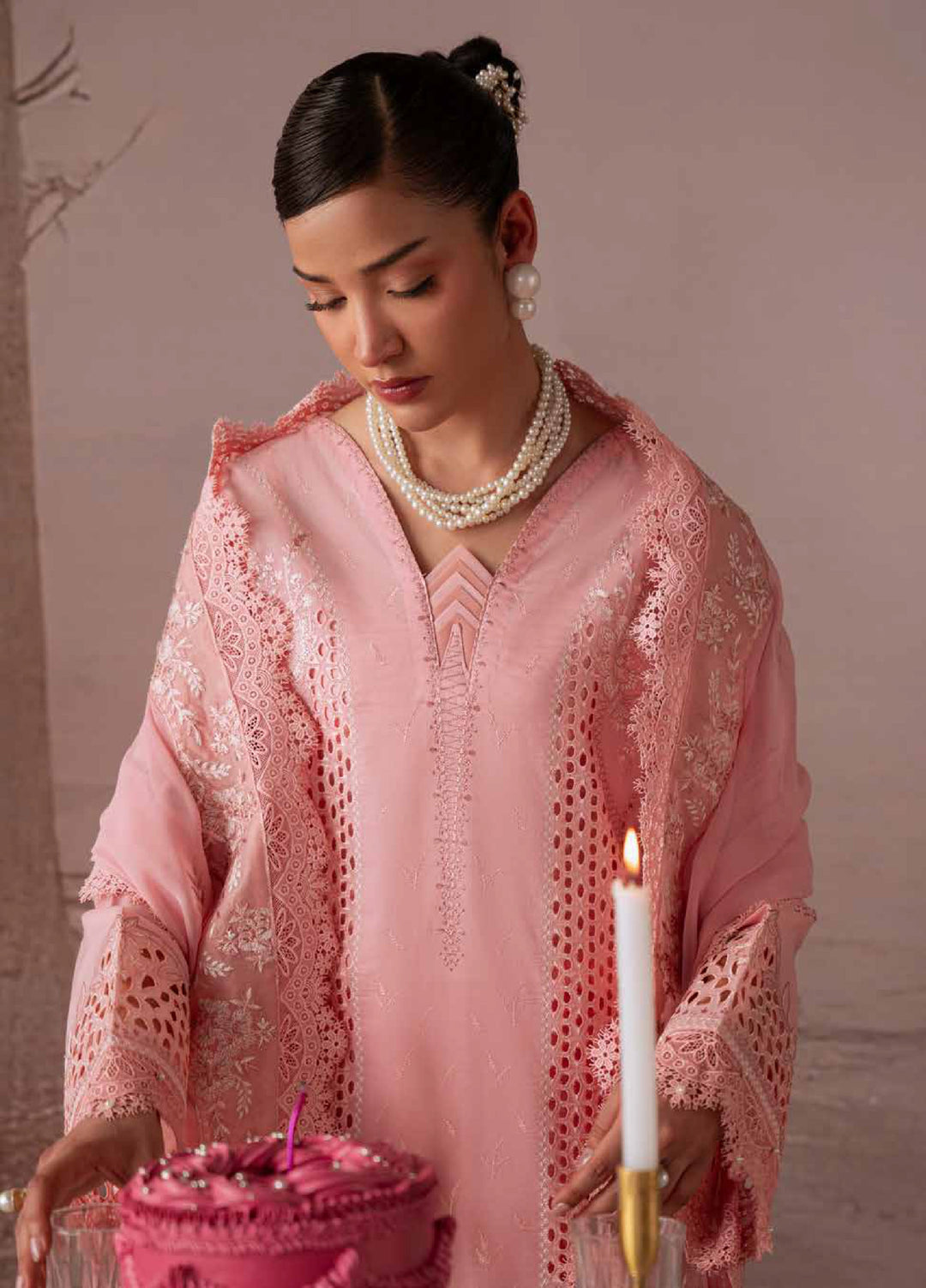 Feya by Nureh Unstitched Embroidered Lawn 3 Piece Suit NU26ULF FE-22 - Eid Collection