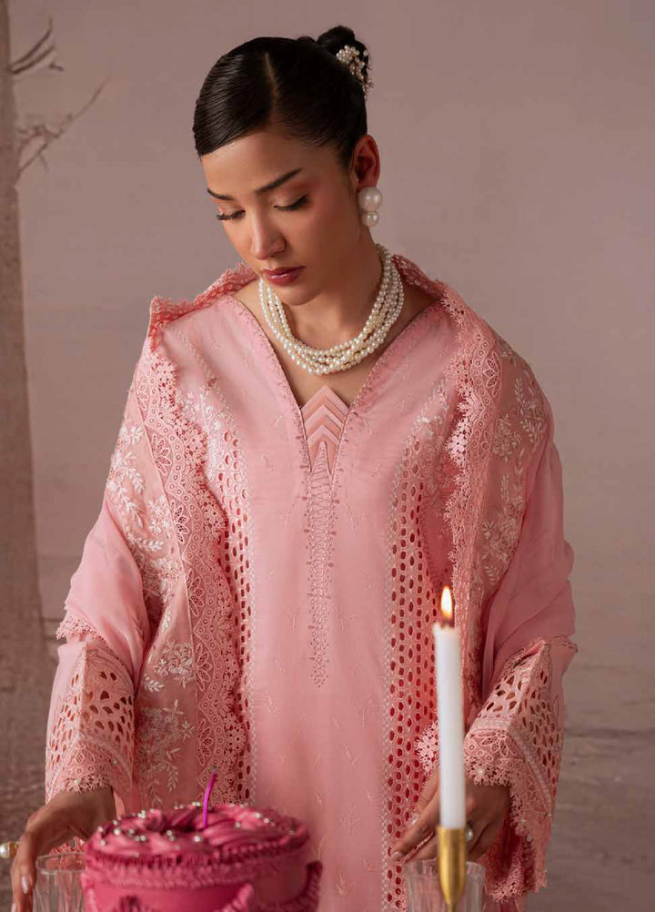 Feya by Nureh Unstitched Embroidered Lawn 3 Piece Suit NU26ULF FE-22 - Eid Collection