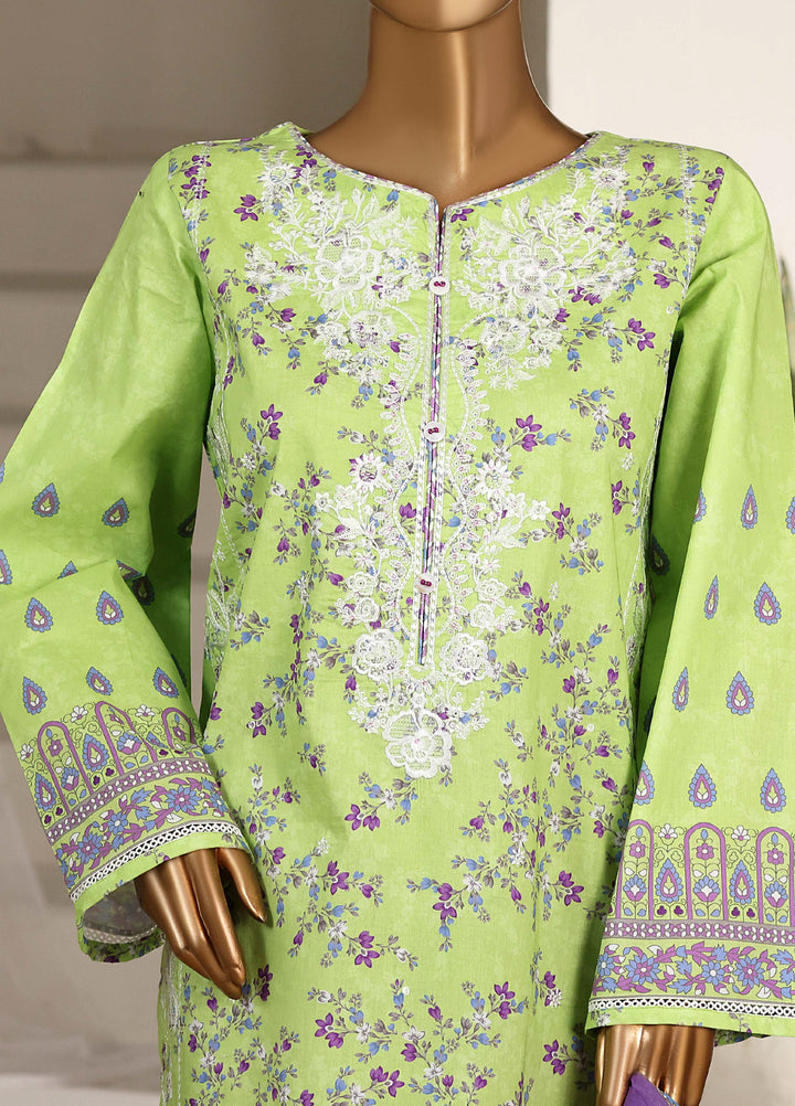 Guldozi by HZ Textiles RTW Embroidered Lawn 3 Piece Suit CPE-3P-028 - Summer Collection