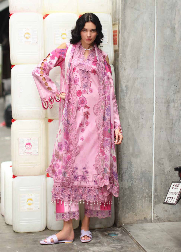 Signature by Charizma Unstitched Printed Lawn 3 Piece Suit CHR26USL CS6-07 - Summer Collection