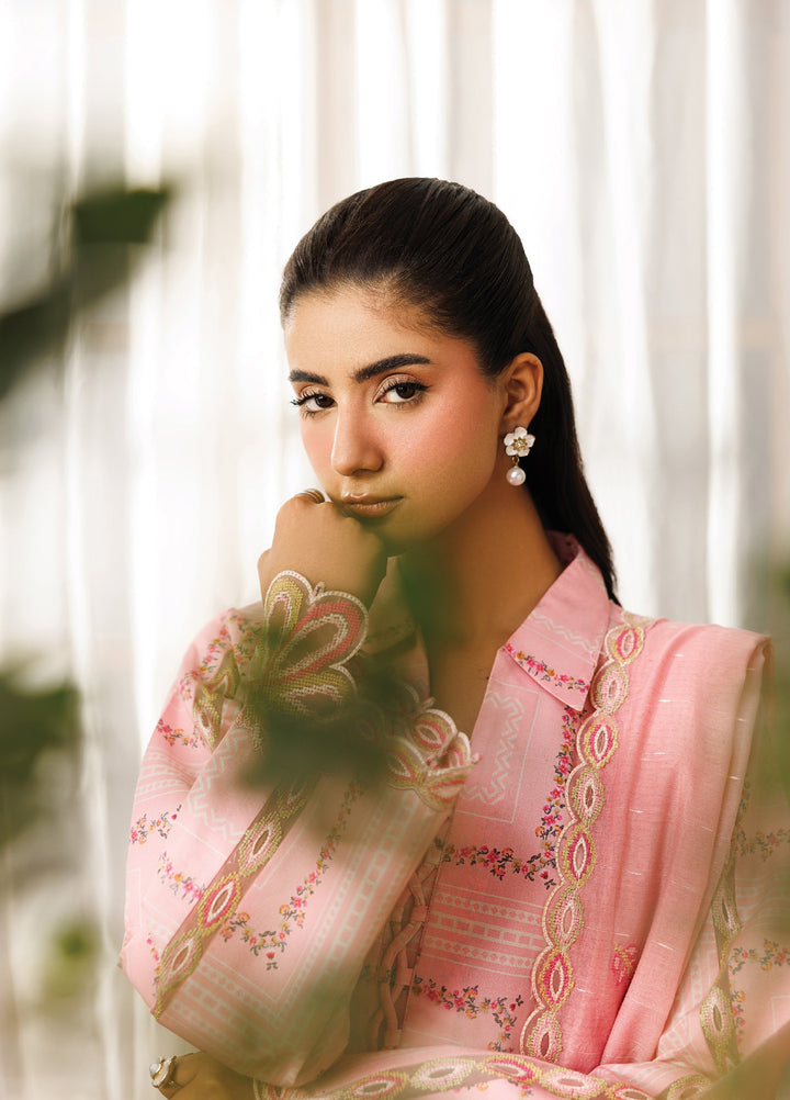 Leila by Mahnur Unstitched Embroidered Lawn 3 Piece Suit MN26ULL L-06 - Summer Collection