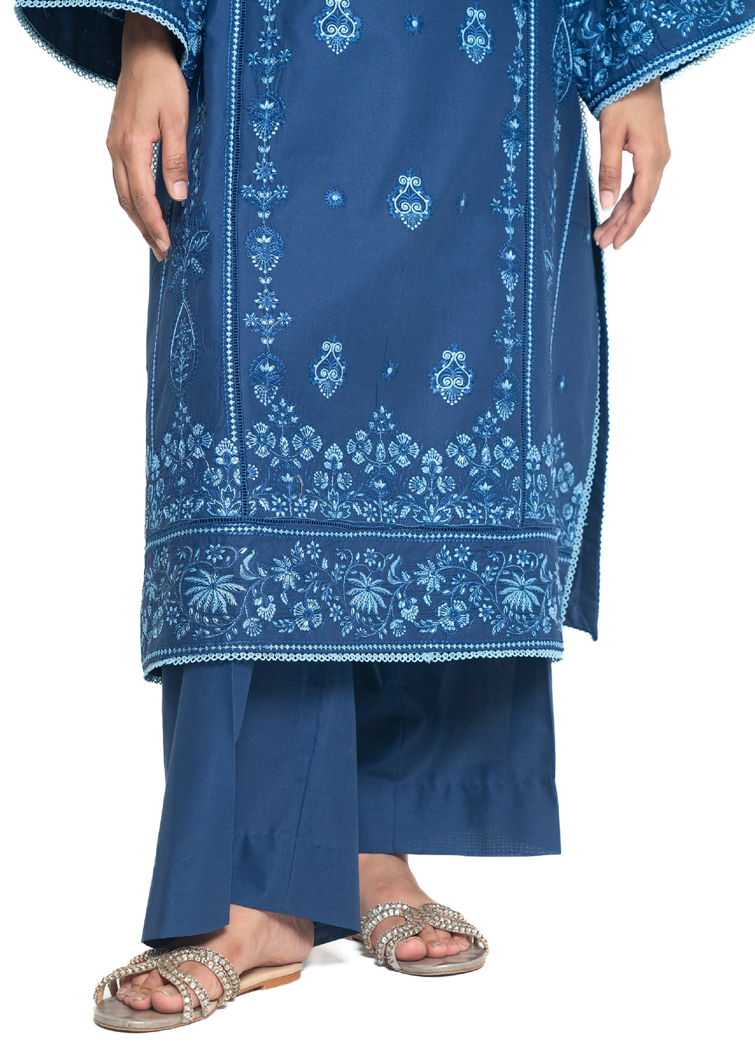 Zyna Unstitched Embroidered Lawn 3 Piece Suit ZY26ULS Amia - Summer Collection