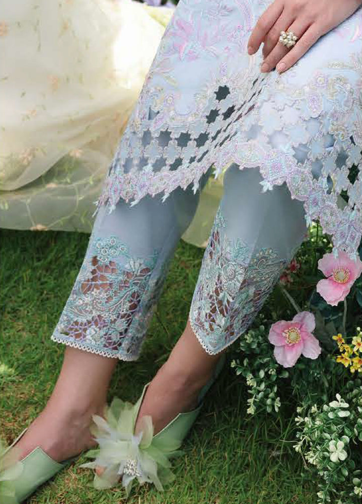 The Secret Garden by Mushq Unstitched Embroidered Lawn 3 Piece Suit MU26USG Ethereal Eden HUNSS260405 - Festive Collection