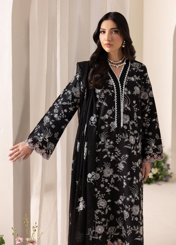 RajBari Exclusive Unstitched Embroidered Lawn 3 Piece Suit RB26UE D-10 - Summer Collection