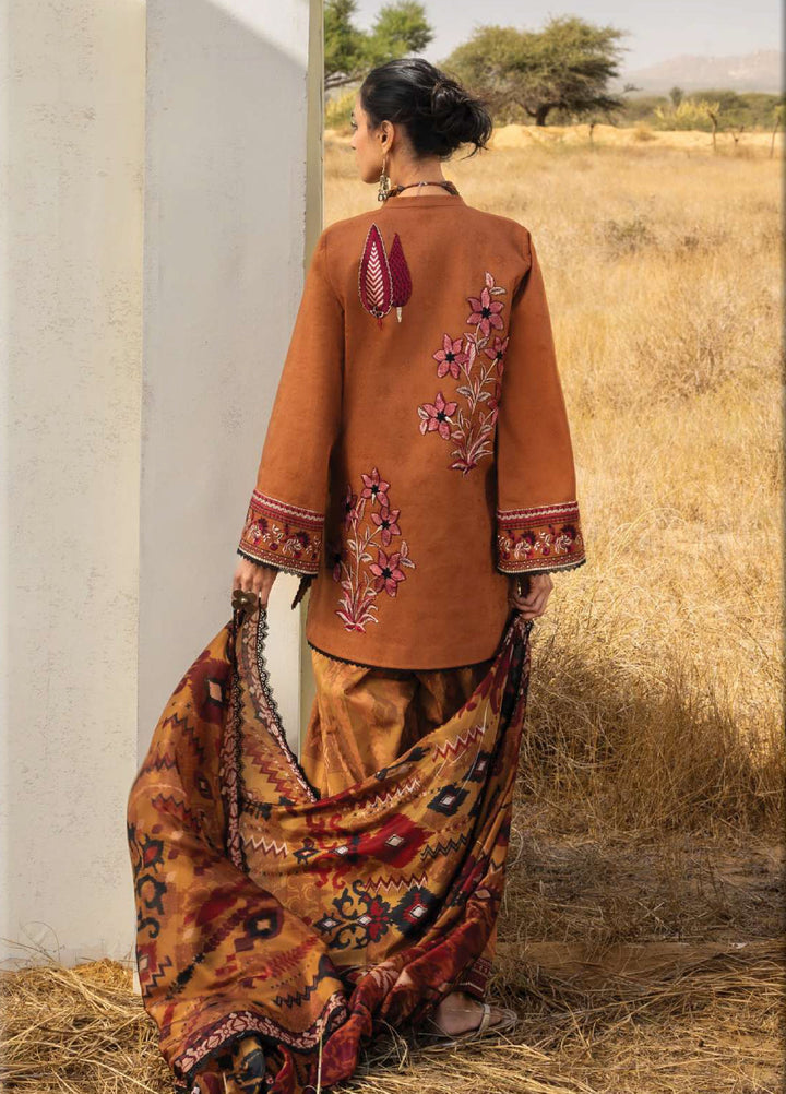 Zainab Chottani Unstitched Embroidered Luxury Lawn 3 Piece Suit ZC26ULZ D-18 ORLINA - Summer Collection