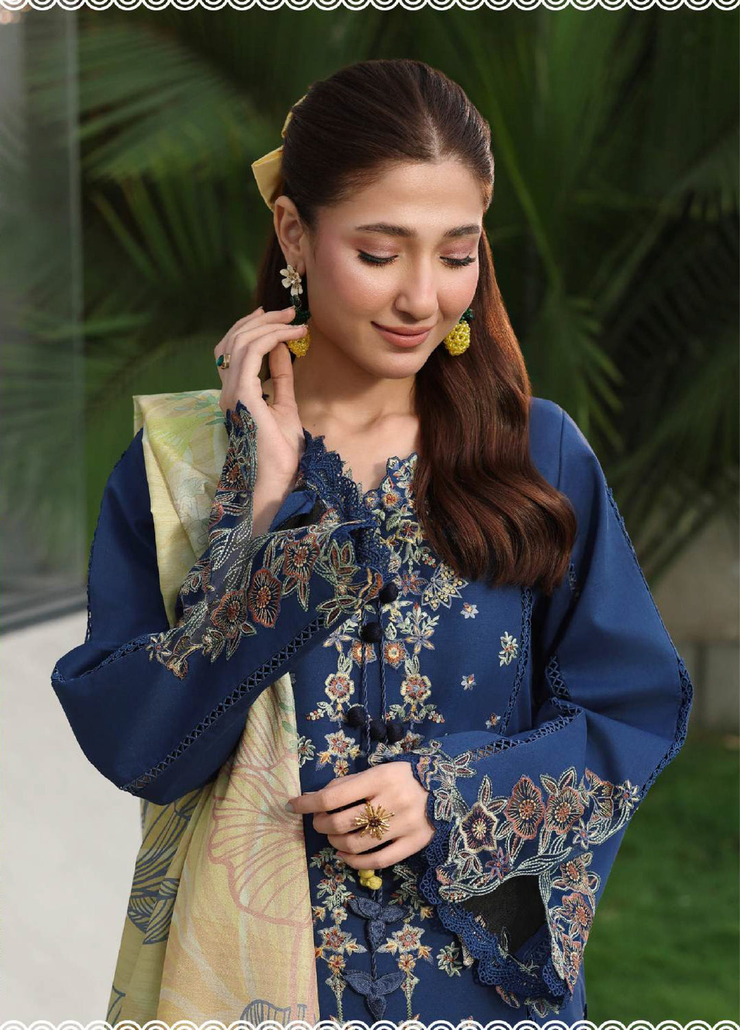 Florence by Rang Rasiya Unstitched Embroidered Lawn 3 Piece Suit RR26ULF Florence Mina - Festive Collection