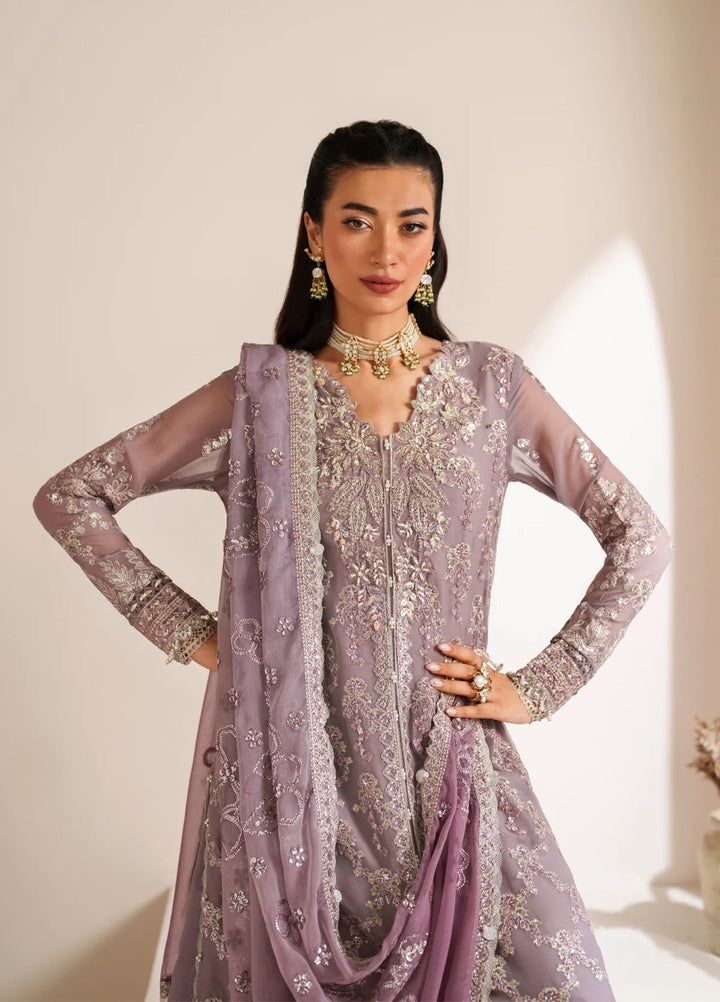 Xenia Formal Unstitched Luxury Chiffon Suits 3 Piece XE25FL Mahveen - Formals Collection