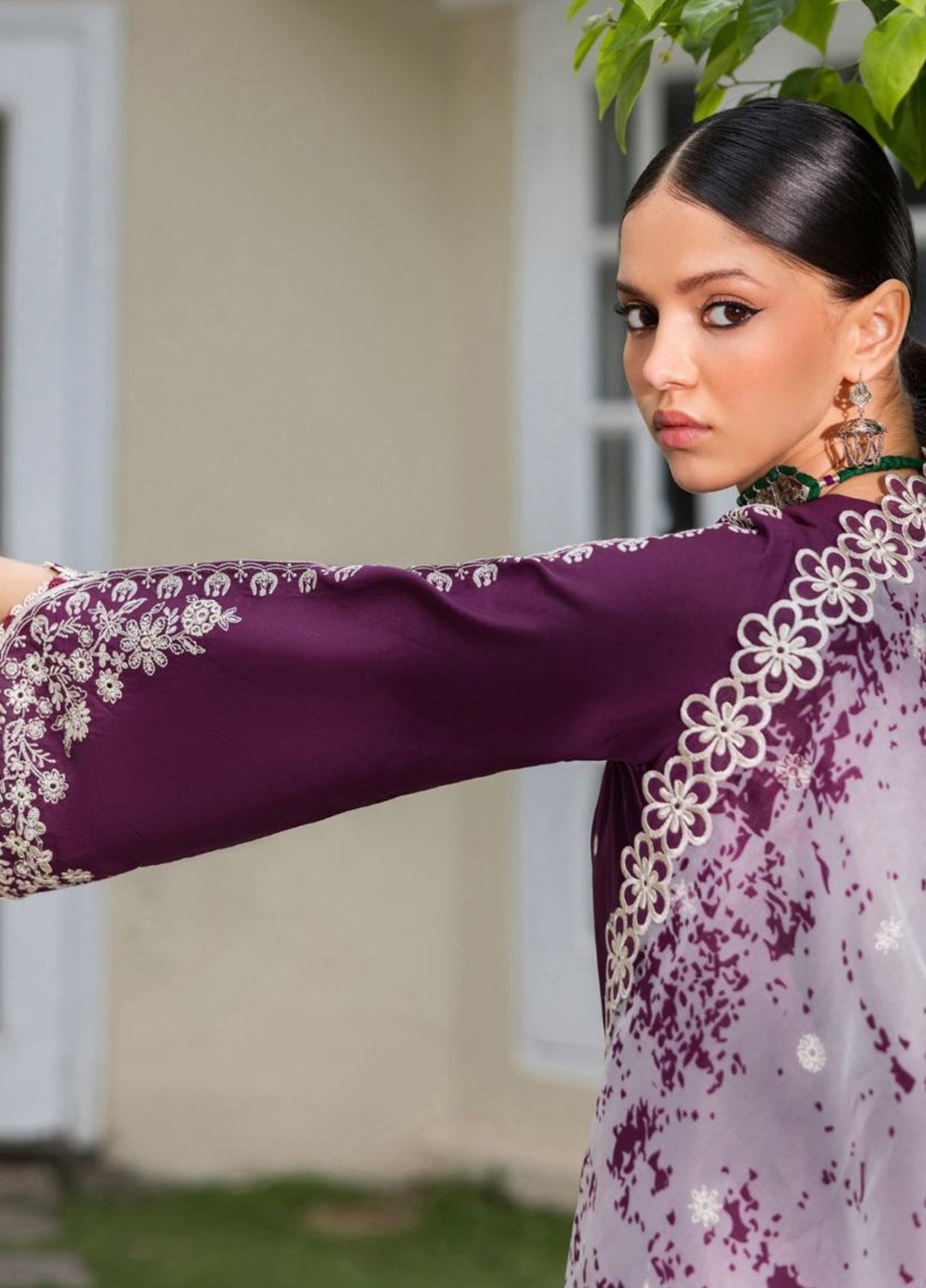 Zarif Unstitched Embroidered Lawn 3 Piece Suit ZR26ULF KOYA 08 - Festive Collection