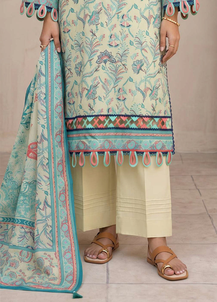 Zellbury Unstitched Printed Lawn 3 Piece Suit ZB26UCVII WUS26X38115 - Casual Collection
