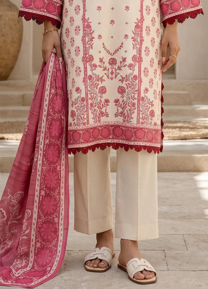 Zellbury Unstitched Printed Lawn 3 Piece Suit ZB26UCVII WUS26X38049 - Casual Collection
