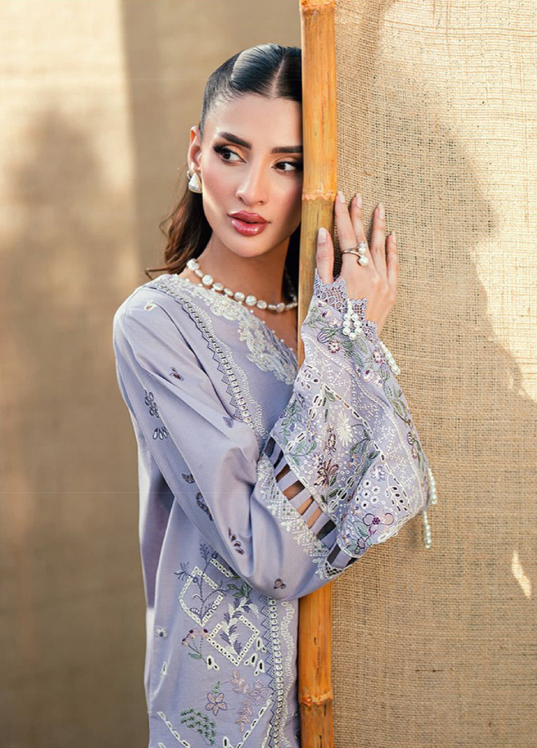 Florent Unstitched Embroidered Lawn 3 Piece Suit FL26ULE FEF-5B - Eid Collection