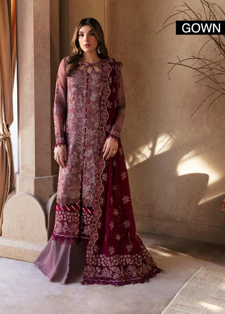Xenia Formal Unstitched Luxury Chiffon Suits 3 Piece XE25FL Kaina - Formals Collection