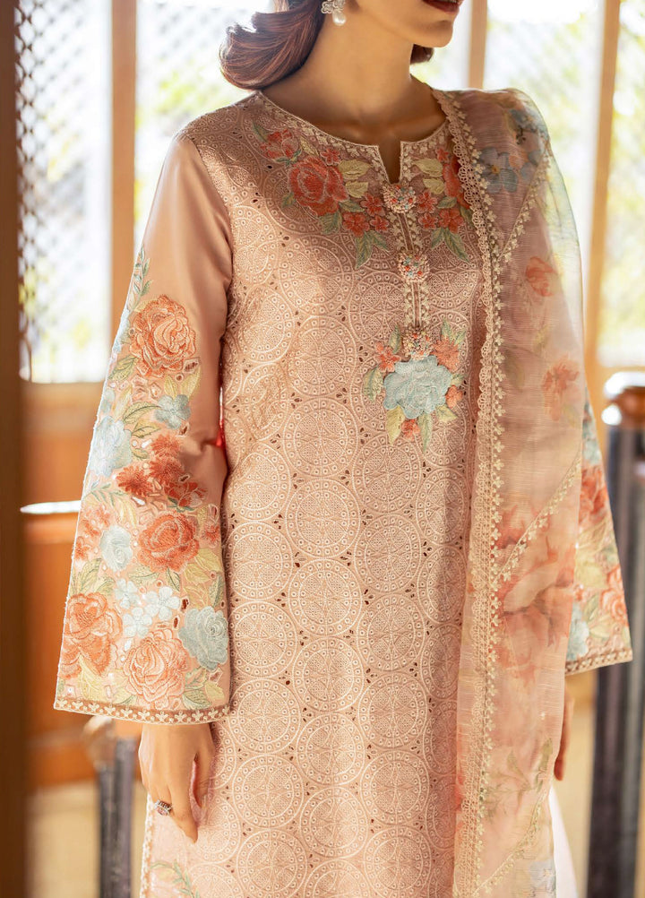 Astoria by Mushq Unstitched Embroidered Lawn 3 Piece Suit MQ26UAL 307-Norah - Festive Collection