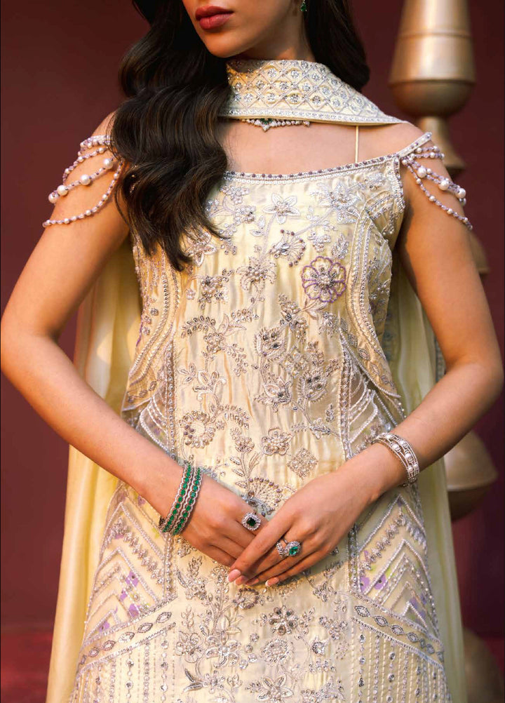 Zarmina by Zariya Unstitched Embroidered Russian Silk 3 Piece Suit ZRY26UZ ZB50041 - Festive Collection