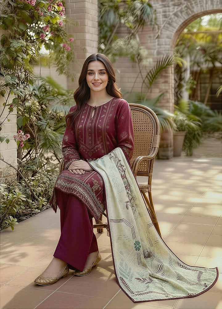 Zync by Florent Unstitched Printed Lawn 3 Piece Suit FL26UZPL FZ-12 - Summer Collection