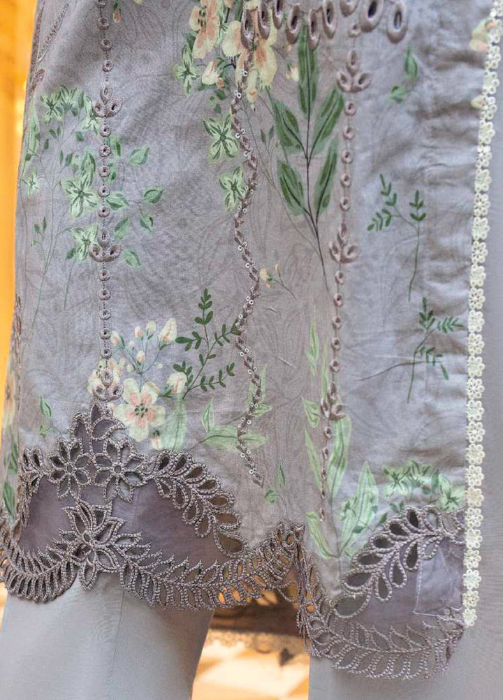 Sunshine Bloom by Al Zohaib Unstitched Embroidered Lawn 3 Piece Suit AZ26USL D10 - Summer Collection