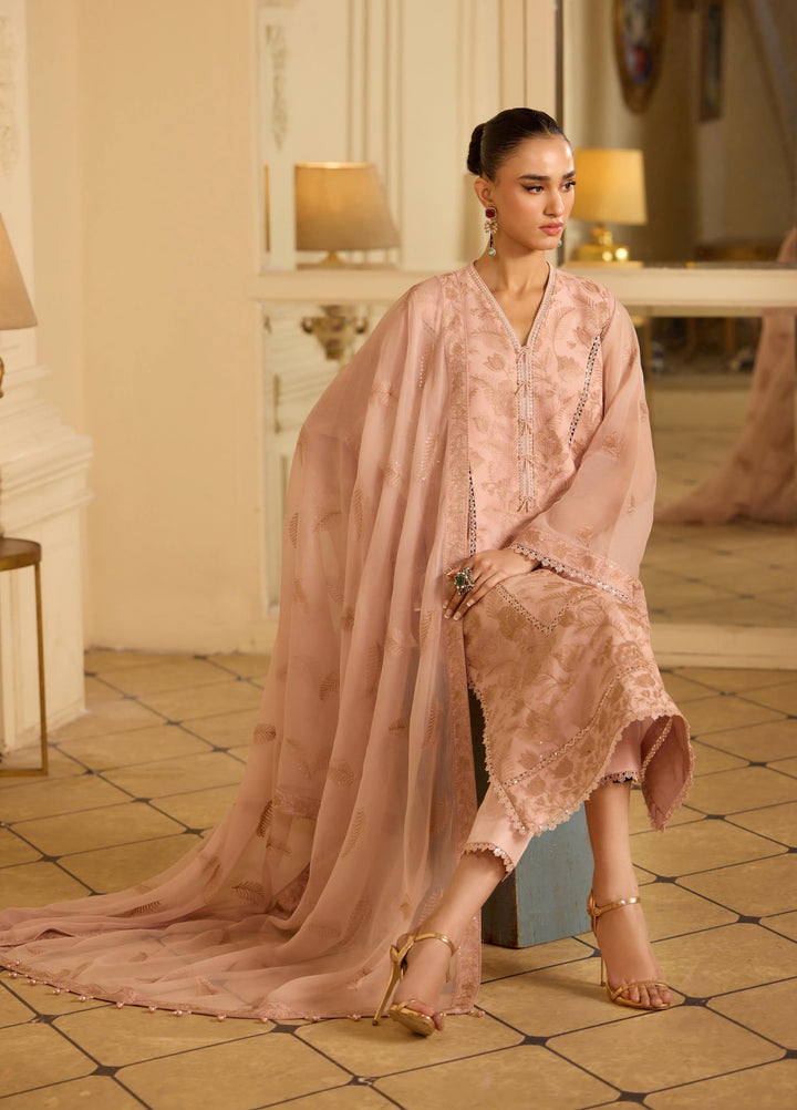 Alizeh Fashion Unstitched Embroidered Chiffon 3 Piece Suit AF26UCF AF-CH-2248-EBRAH - Festive Collection