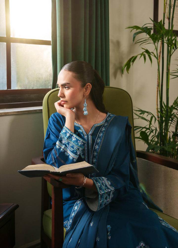 RajBari Women RTW Embroidered Lawn 3 Piece Suit RB26PLE Zareen 02 - Eid Collection