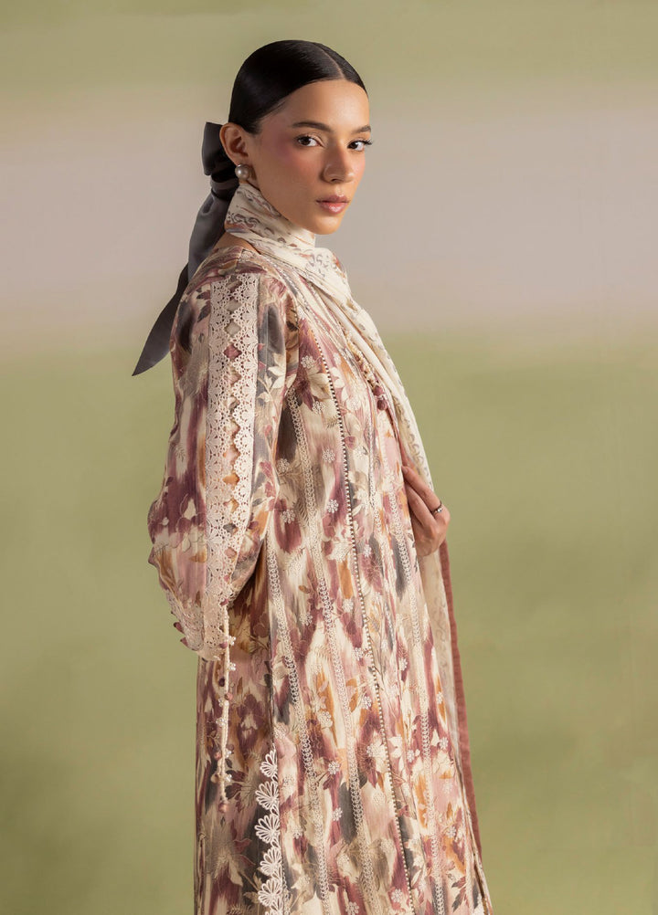 Bagheecha by Gul Ahmed Unstitched Embroidered Lawn 3 Piece Suit GA26ULB CL62419 - Casual Collection