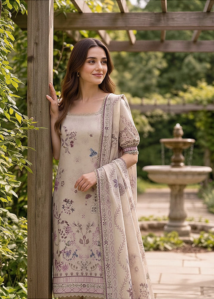 Zync by Florent Unstitched Printed Lawn 3 Piece Suit FL26UZPL FZ-01 - Summer Collection