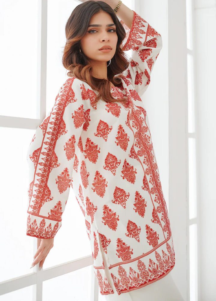 Nairah Women Pret Printed Arabic Lawn Suit NAH26PN Light Sand - Spring Collection