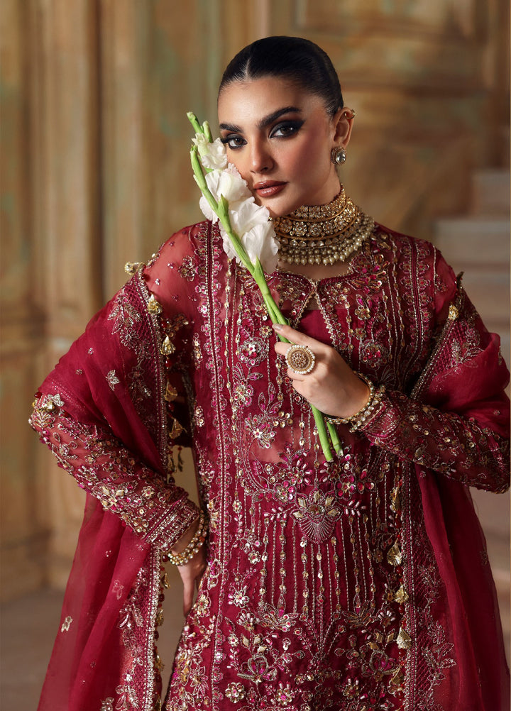 Zyra Unstitched Embroidered Organza 3 Piece Suit ZY26UW D-6 Beyond Beauty - Wedding Collection