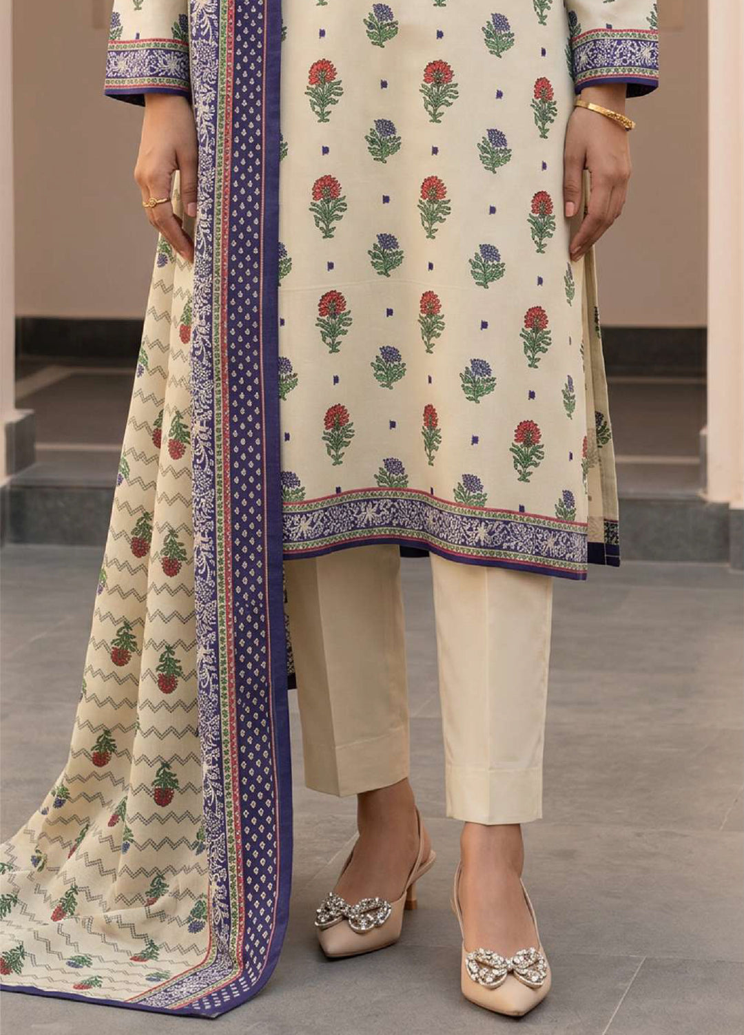 Zellbury Unstitched Printed Lawn 3 Piece Suit ZB26UCVII WUS26X38065 - Casual Collection