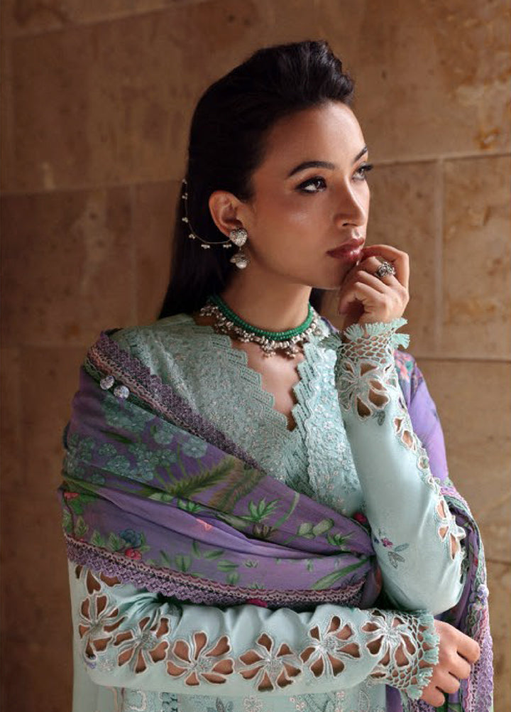 Lilas by Republic WomensWear Unstitched Embroidered Lawn 3 Piece Suit RW26ULL D-2B - Eid Collection