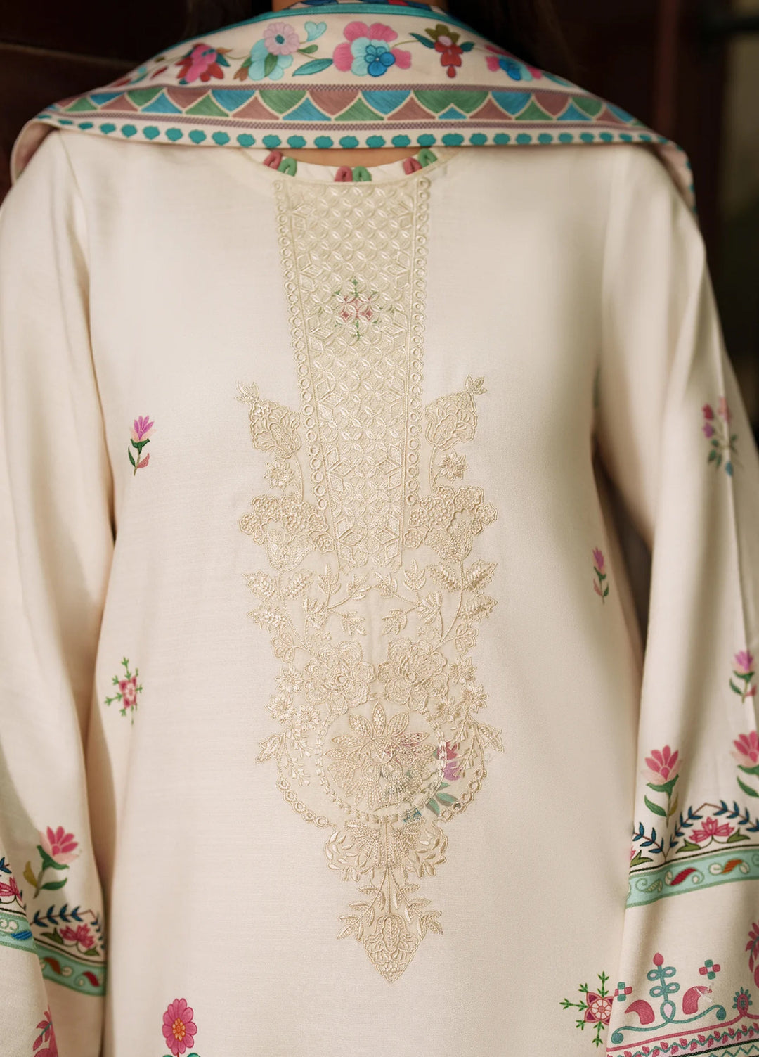 Bellini by Seran Unstitched Winter Viscose Embroidered Suits 3 Piece SN25BW Alyune - Winter Collection