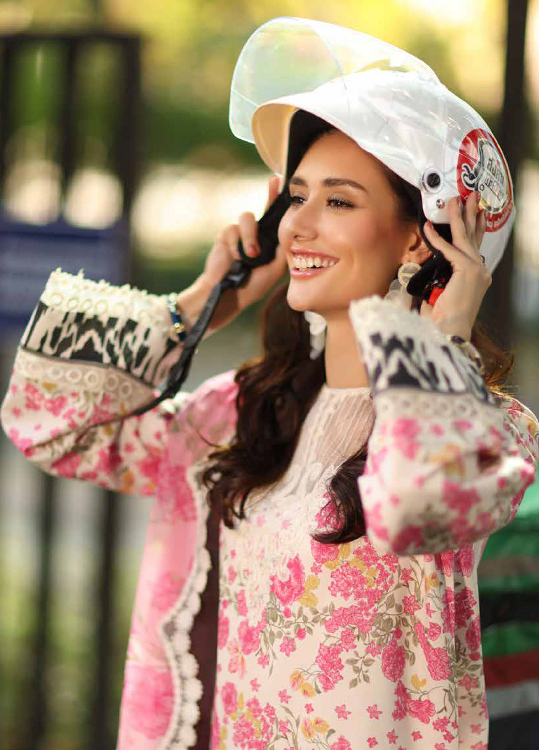 Combination by Charizma Unstitched Embroidered Luxury Lawn 3 Piece Suit CHR26UC CC6-04 - Summer Collection
