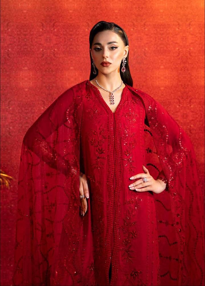 Zarmina by Zariya Unstitched Embroidered Russian Silk 3 Piece Suit ZRY26UZ ZB50042 - Festive Collection
