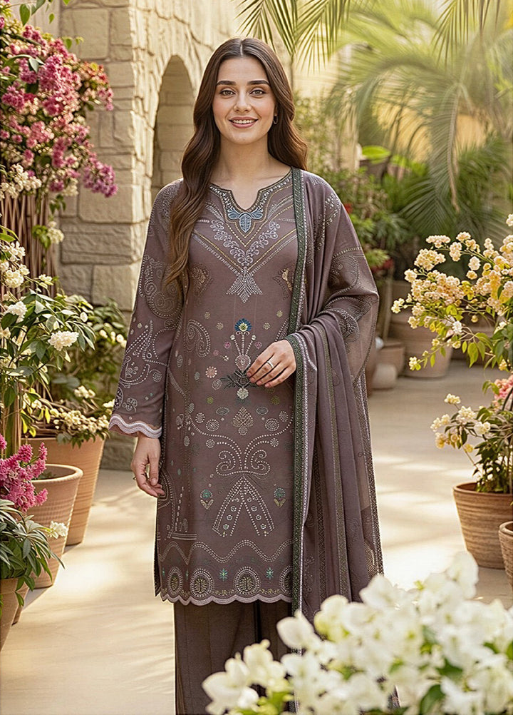 Zync by Florent Unstitched Printed Lawn 3 Piece Suit FL26UZPL FZ-04 - Summer Collection